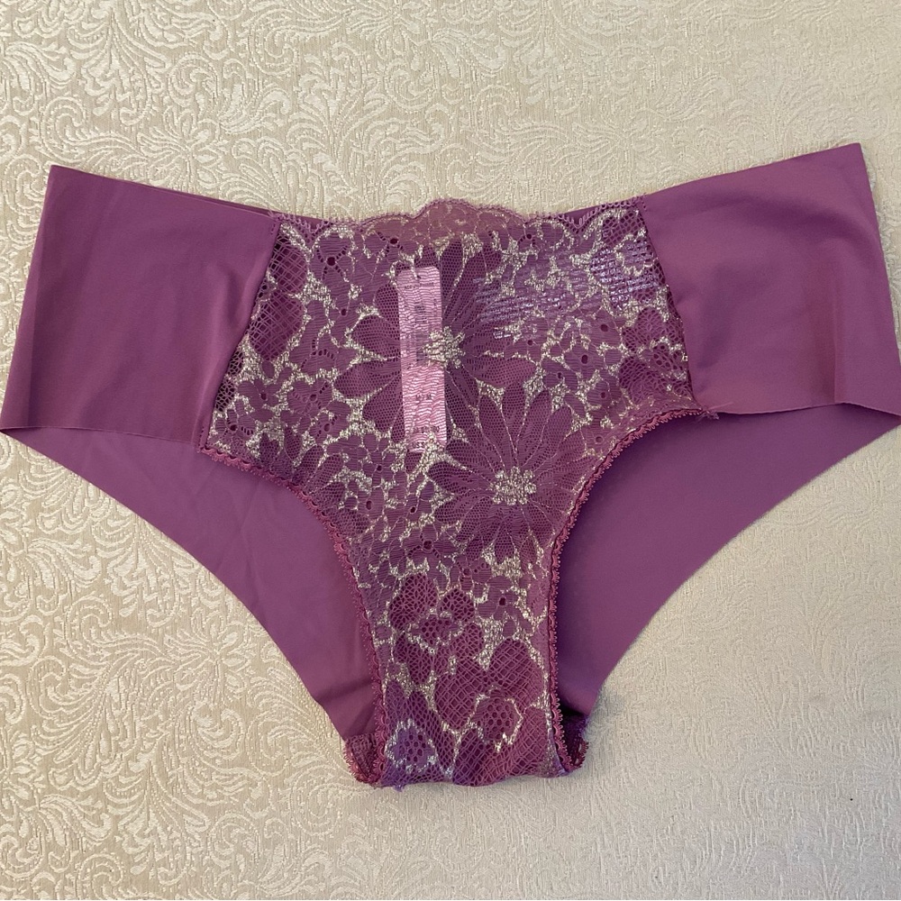 NWT Victoria’s Secret Cheeky Purple Panty